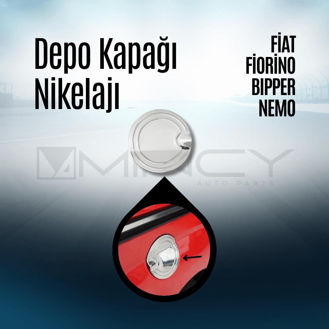 Depo Kapağı Nikelajı Fiat Fiorino Bipper Nemo 